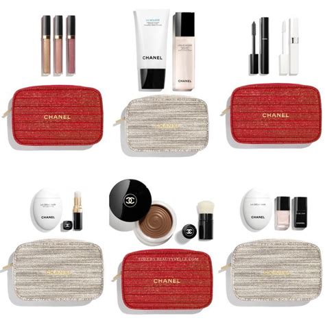 chanel makeup holiday set|chanel tweed makeup gift set.